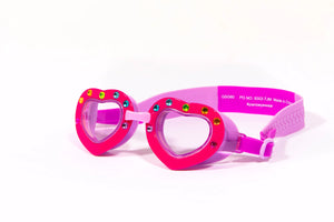 H2O Life - Heart & Rhinestones Swim Goggles