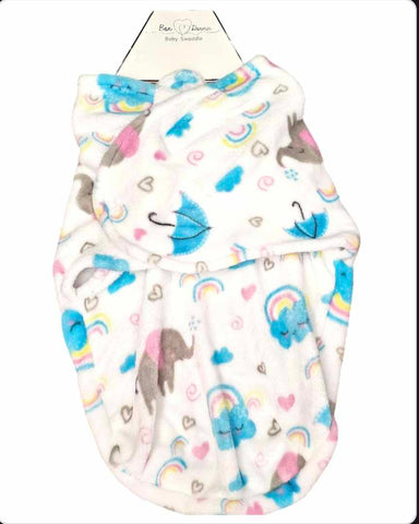 Bon Dormir- Swaddle Blanket Baby Girls