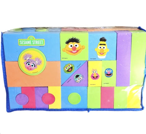 Sesame Street Foam Building Blocks