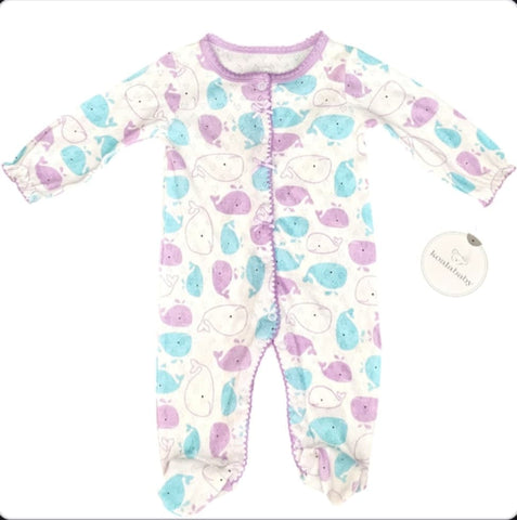 Koala Baby - Whale Design Girls Pajamas