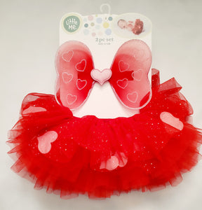 Little Me - Valentine Fairy Wings for Girls