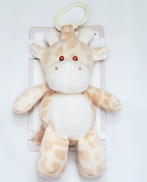 Kelly Baby - Plush Animal Clip-On Plush - Giraffe