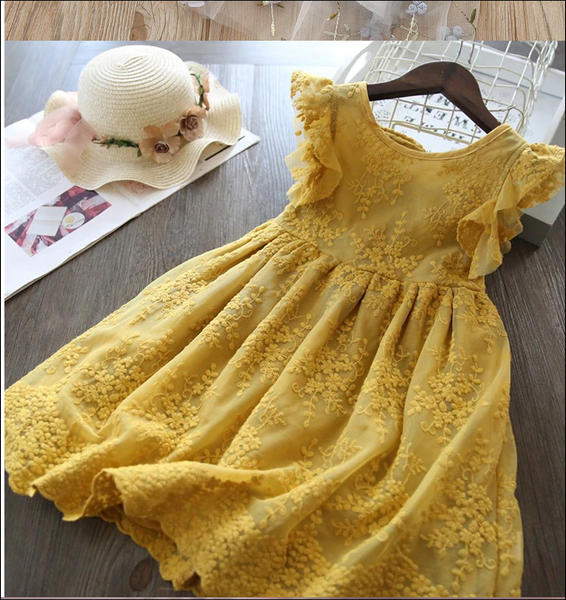 Spring Floral Party Dress