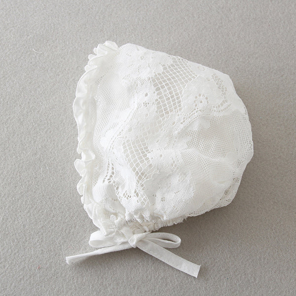 Baptism Baby Dress Hat