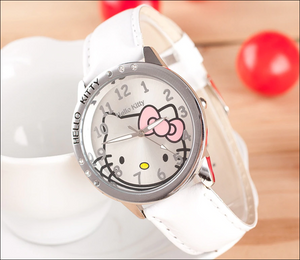 Hello Kitty Fashion Girls Watch - White