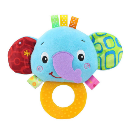 Newborn Rattle Mobile Educational Toys - Elephant