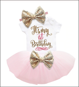 First Birthday Baby Dress