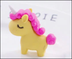 Unicorn Eraser for Kids 1pcs