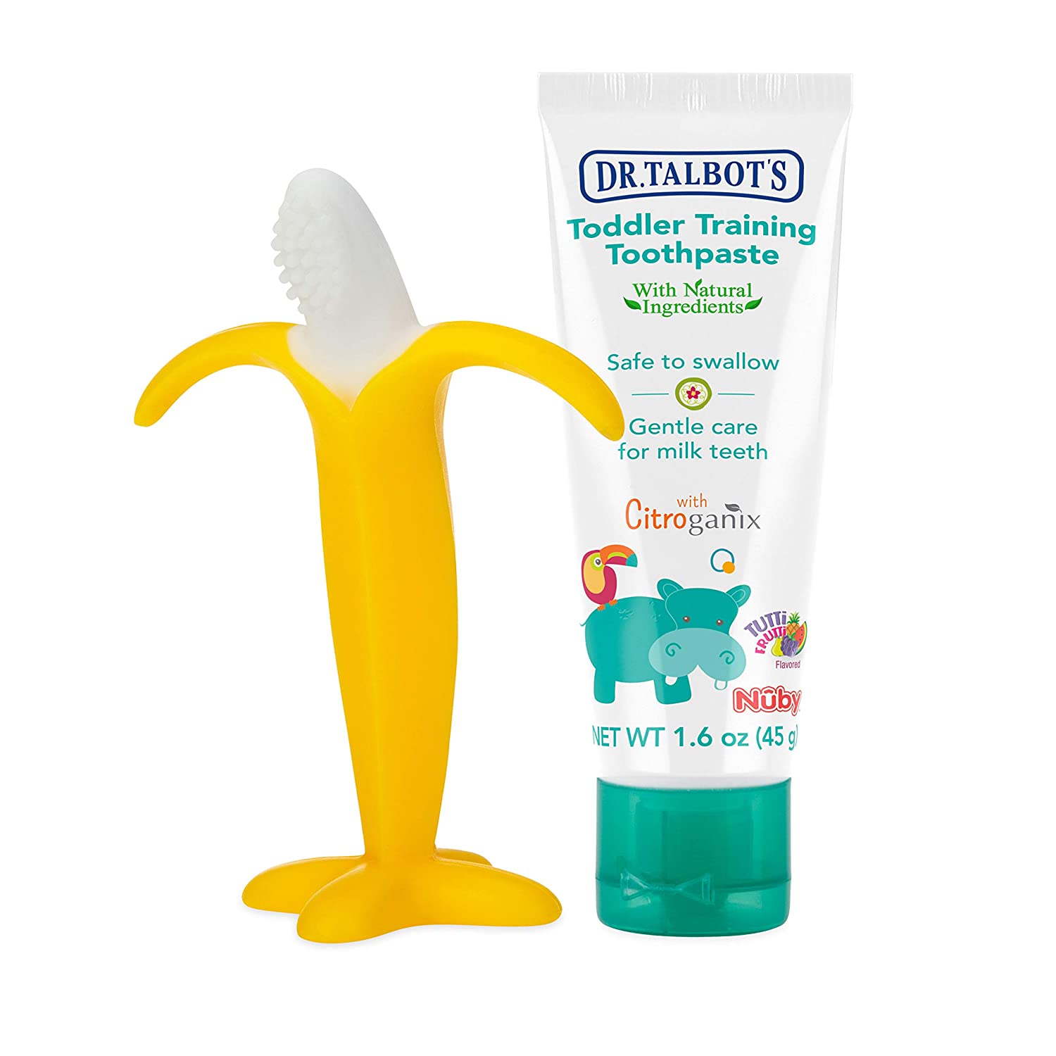 Dr. Talbot's Toddler Training Toothbrush and Toothpaste