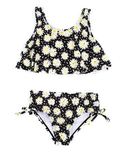 Nicole Miller - Black & White Daisy Bikini