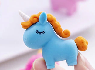 Unicorn Eraser for Kids 1pcs