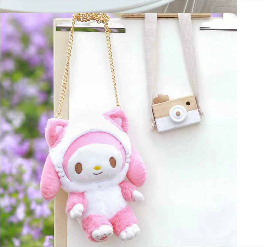Hello Kitty Characters Stuffed Plush Handbags - My Melody