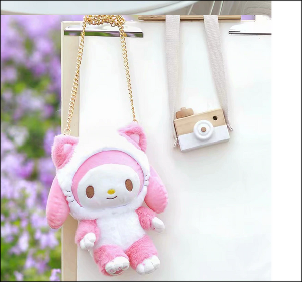 Hello Kitty Characters Stuffed Plush Handbags - My Melody