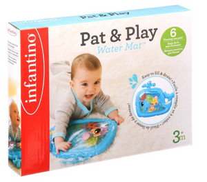 Infantino Sensory Sensory Pat & Play Water Mat - Whale