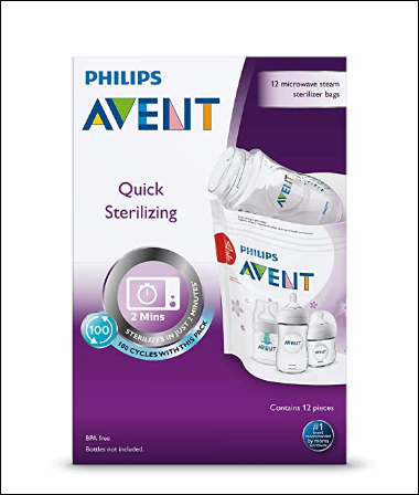 Philips AVENT Microwave Sterilizer Bags.