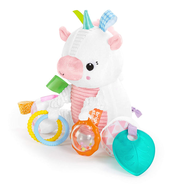 Bright Starts Bunch-O-Fun Plush Activity Toy - Unicorn